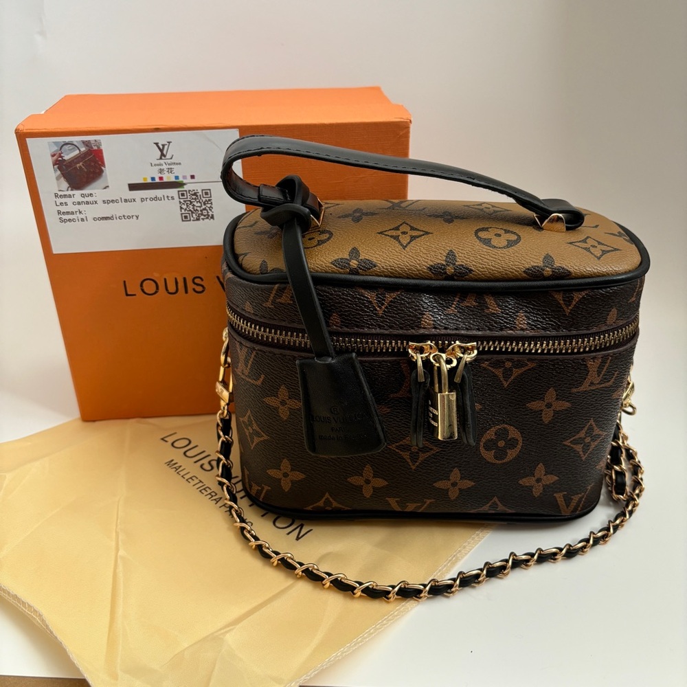 LV Vanity Chain Pouch Dupe